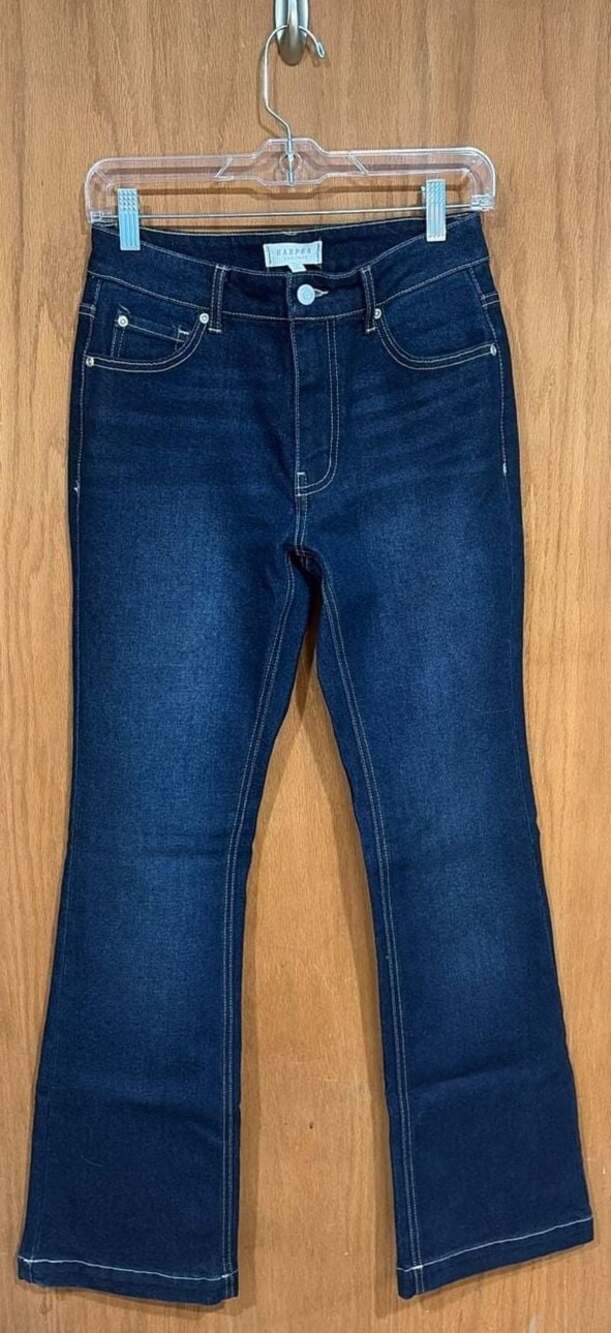 Harper Heritage Mid Rise Bootcut Jeans Dark Wash Size 25
